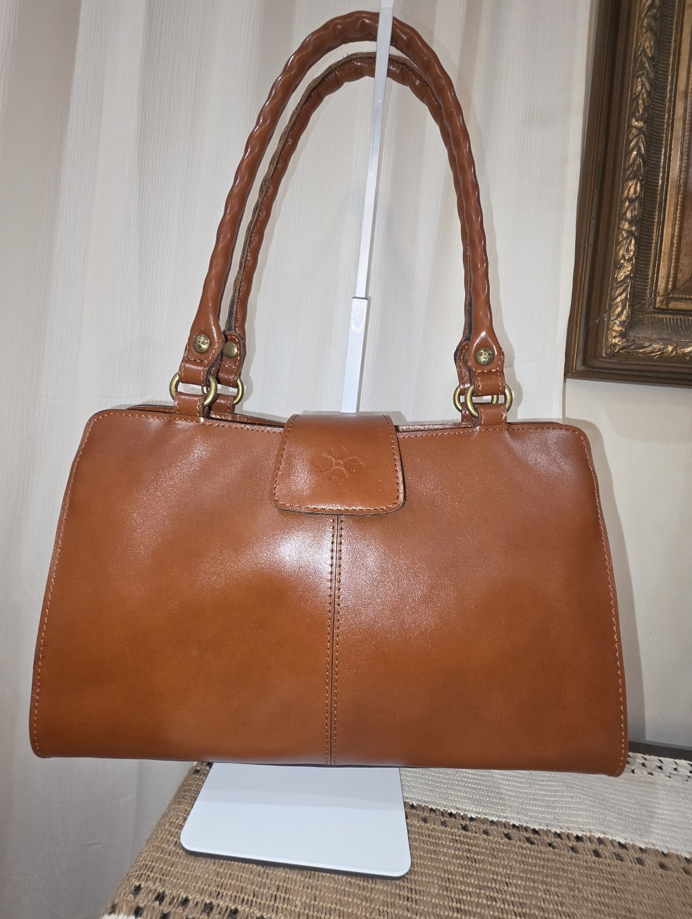 Patricia Nash Rienzo Leather Satchel